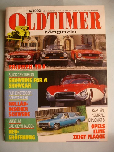 Zeitschrift oldtimer magazin - oldtimer,