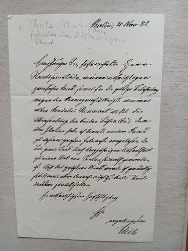 Adel autograph diplomat - adel,