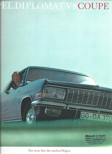 Opel diplomat coupe - diplomat,