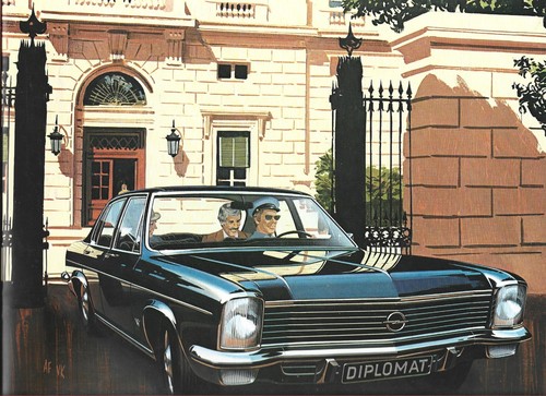Opel diplomat 70er jahre - diplomat,